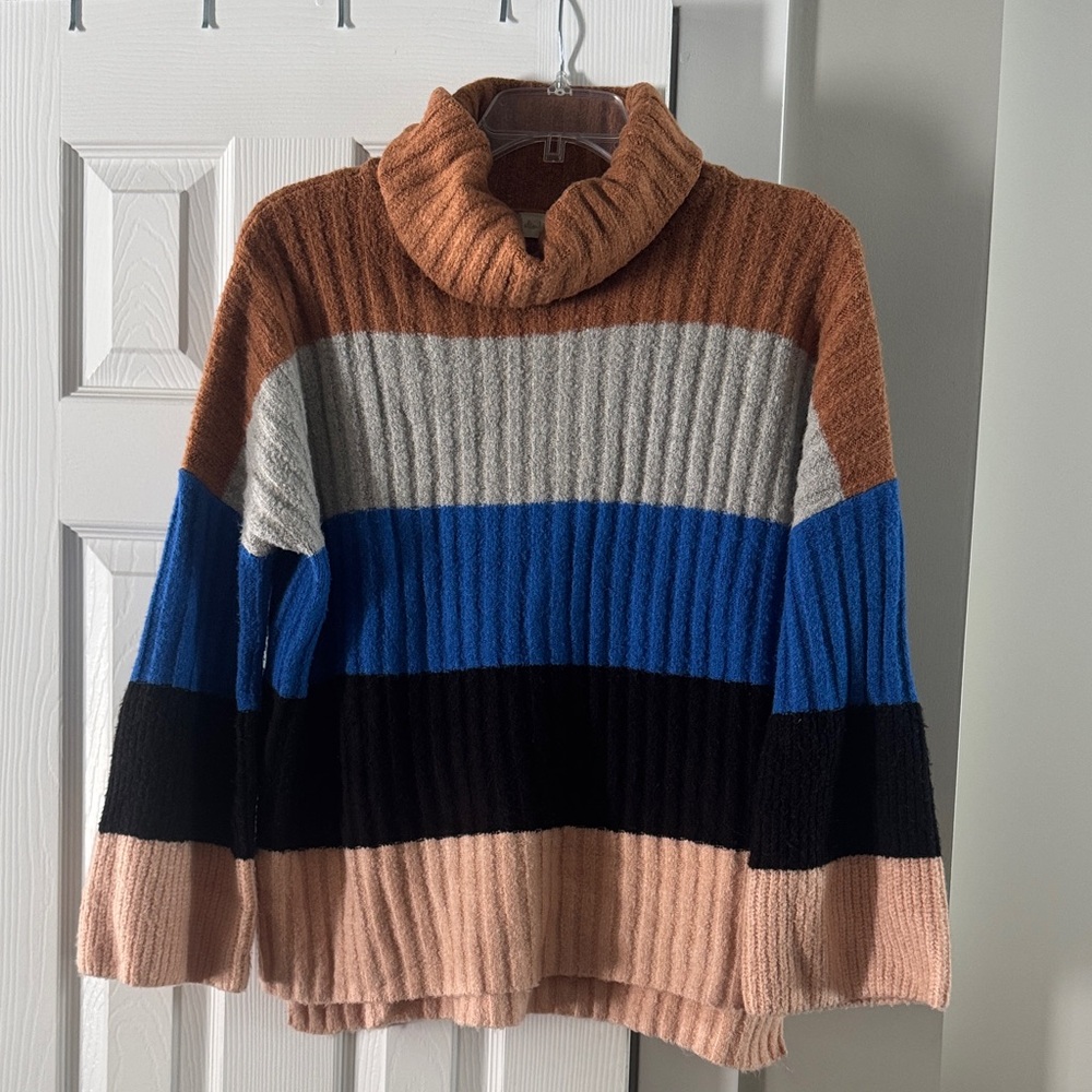 Altar'd State Warm Multi-Colored Knit Sweater